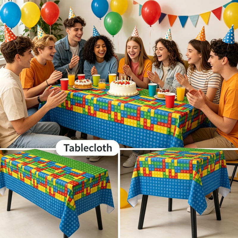 Building Block Brick Style Tab - Gaming Accessories For Room 评论和价格