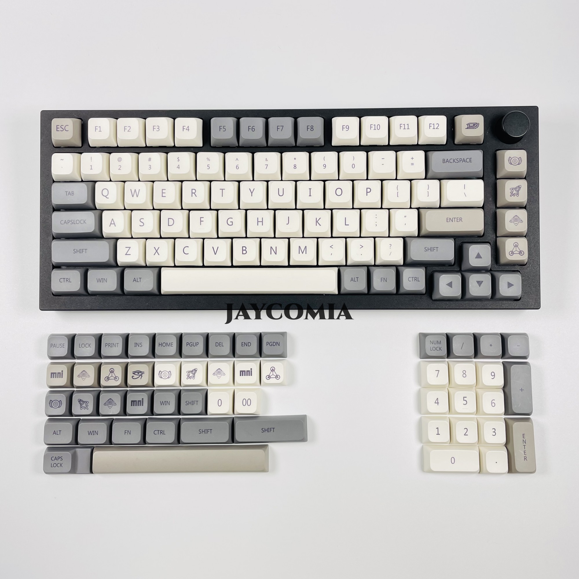 JCM XDA PBT Keycaps English/Ja - Gaming Accessories Aesthetic 评论和价格